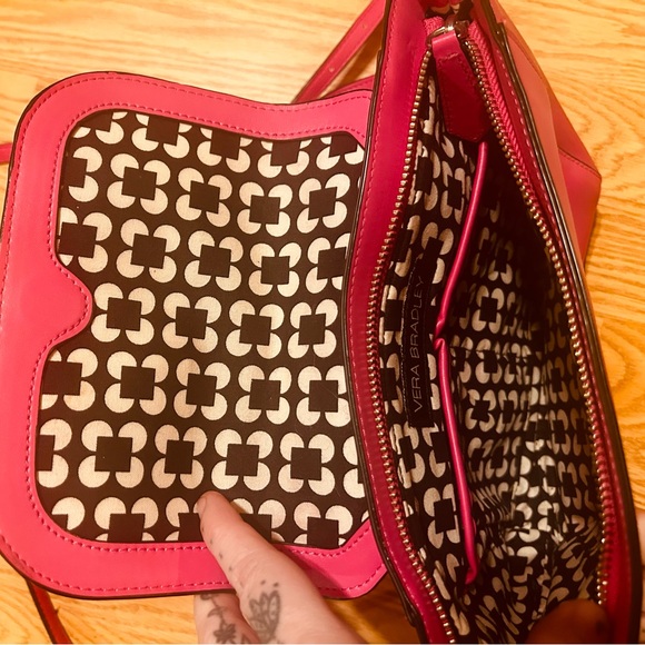 Small Vera Bradley pink purse - Picture 2 of 3